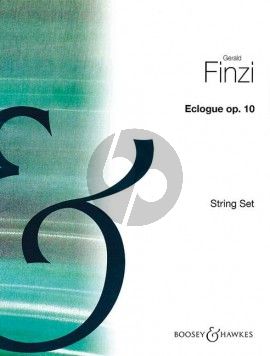 Finzi Eclogue Op.10 for Piano-Stringorchestra Set of Parts