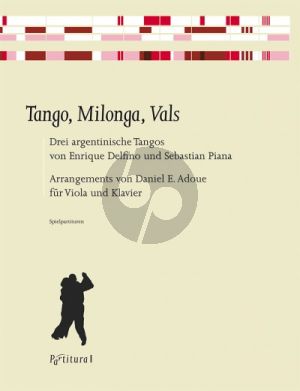 Adoue 3 Argentinische Tangos Viola und Klavier