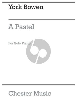 Bowen A Pastel Piano solo