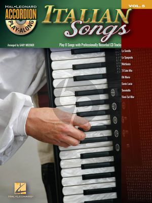 Italian Songs (Accordion Play-Along Volume 5) (Bk-Cd)