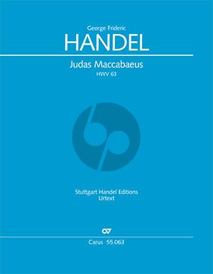 Handel Judas Maccabaeus HWV 63 (Soli-Chor-Orchester) (Klavierauszug Felix Loy)