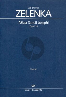 Zelenka Missa Sancti Josephi ZWV 14 (Klavierauszug) (Herausgeber Wolfgang Horn)