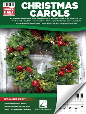 Christmas Carols – Super Easy Songbook (Piano solo)