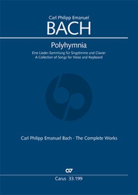 Bach Polyhymnia - Eine Lieder-Sammlung (Hohe Stimme und Klavier) (Christoph Wolff)