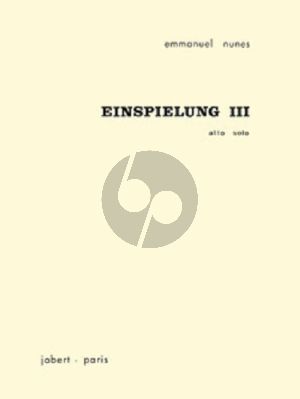 Nunes Einspielung III (Viola Solo)