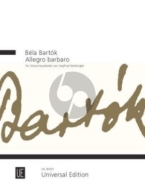 Bartok Allegro Barbaro Gitarre (transcr. Siegfried Steinkogler)