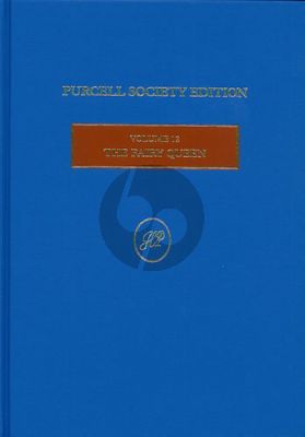 Purcell The Fairy Queen (Fullscore) (Purcell Society Edition Vol.12 (Hardback))
