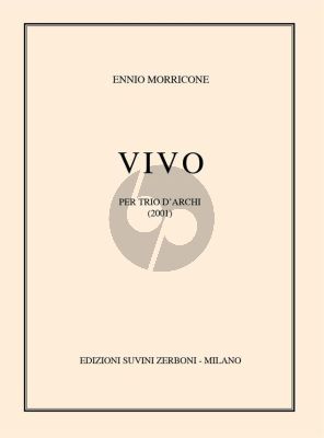 Morricone Vivo Violin-Viola-Violoncello (Score/Parts)