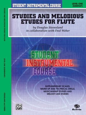 Steensland-Weber Studies and Melodious Etudes level 1 Flute