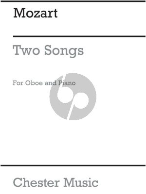 Mozart 2 Songs for Oboe and Piano (transcr. by Evelyn Rothwell)