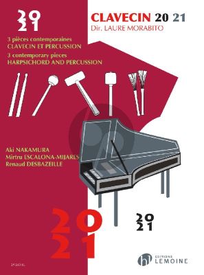 Clavecin 20 - 21 (3 Pieces Contemporaines) (Clavecin et Percussion (ed. Laure Morabito)