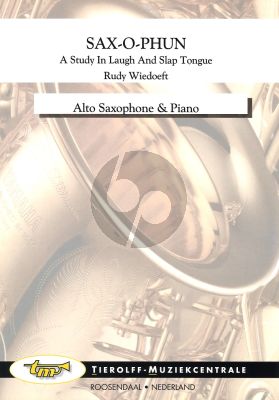 Wiedoeft Sax-o-Phun Alto Saxophone and Piano (advanced)