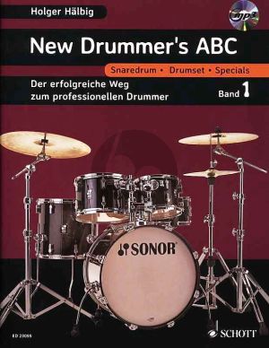 Halbig Drummer's ABC Band 1 (Der erfolgreiche Weg zum professionellen Drummer Snaredrum - Drumset - Specials) (Book with MP3-CD)