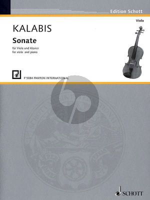 Kalabis Sonate Op.84 Viola-Klavier (1997)