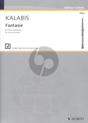 Kalabis Fantasie Op.78 Oboe-Klavier (1995)