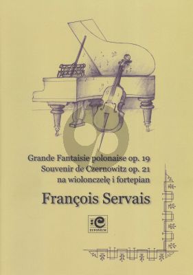 Servais Grande fantaisie polonaise Op.19 - Souvenir de Czernowitz Op.21 (Violoncello-Piano) (Blazej Golinski)