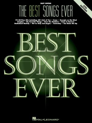 The Best Songs Ever for Guitar (6th. edition)