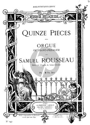 Rousseau 15 Stucke Vol.2 Orgel