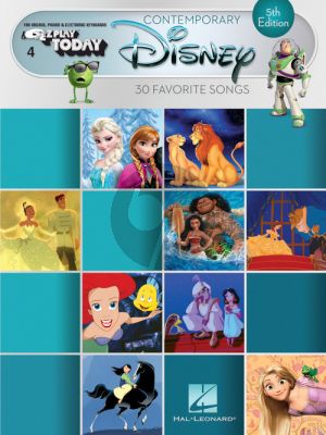 Contemporary Disney - 5th Edition (E-Z Play Today Volume 3)