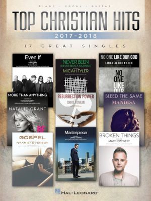 Top Christian Hits of 2017-2018 (17 Great Singles) (Piano-Vocal-Guitar)