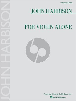 Harbison For Violin Alone