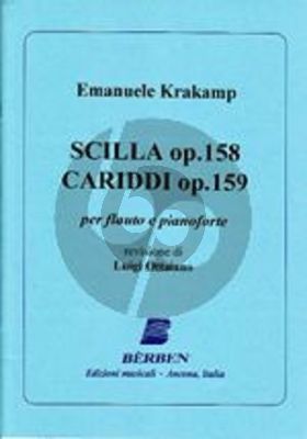 Krakamp Scilla Opus158 - Cariddi Opus 159 Flute and Piano (edited by Ottaiano Luigi)