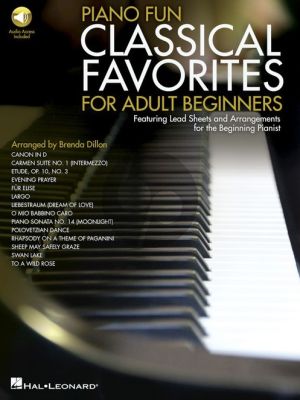 Piano Fun Classical Favourites for Adult Beginners (Book & Audio Online) (Arr. Brenda Dillon)
