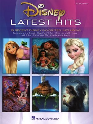 Disney Latest Hits for Easy Piano