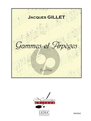 Gillet Gammes et Arpeges pour Flute