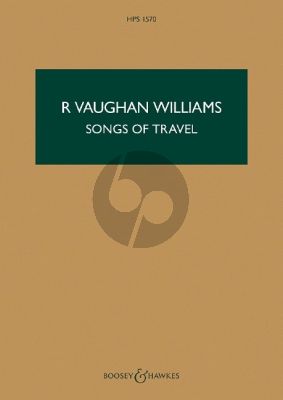 Vaughan Williams Songs of Travel Voice with Orchestra (Study Score)