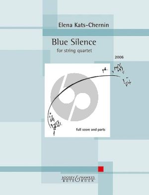 Kats-Chernin Blue Silence for String Quartet (Score/Parts)