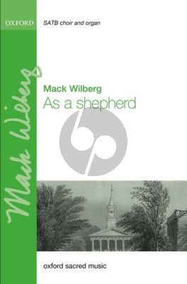 Wilberg As a shepherd SATB-Organ