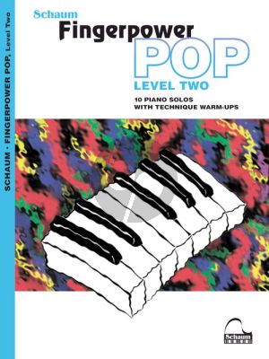 Schaum Fingerpower Pop - Level 2 Piano (10 Piano Solos with Technique Warm-Ups)