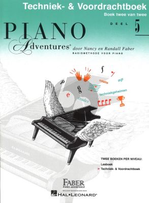 Faber Piano Adventures Techniek- & Voordrachtboek 5 Nederlandse editie
