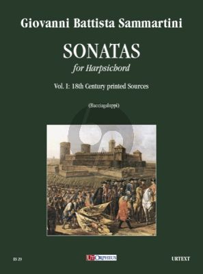 Sammartini Sonatas Vol. 1 for Harpsichord (from 18th century printed sources) (edited by Claudio Bacciagaluppi)