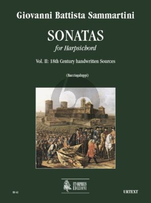 Sammartini Sonatas Vol. 2 for Harpsichord (18th century handwritten sources) (edited by Claudio Bacciagaluppi)