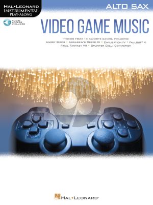 Video Game Music for Alto Saxophone (Hal Leonard Instrumental Play-Along) (Book with Audio online)