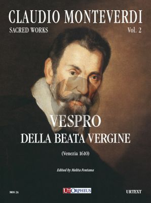 Monteverdi Vespro della Beata Vergine (Venezia 1610) Score (edited by Melita Fontana)