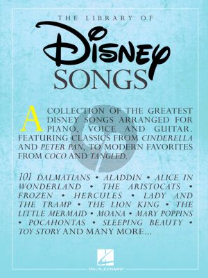 Library of Disney Songs (Piano-Vocal-Guitar)