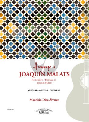 Diz Alvarez Hommage à Joaquín Malats Guitarra