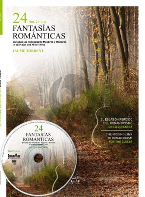 Torrent 24 Fantasías Románticas Vol. 2 Guitarra (El eslabón perdido del romanticismo en la guitarra) (Bk-Cd)