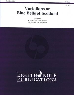 Marlatt Variations on Blue Bells of Scotland Clarinet and Piano