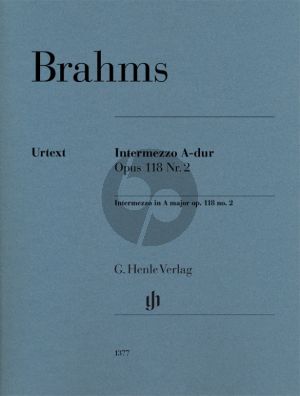 Brahms Intermezzo A-dur Opus 118 No. 2 Klavier (Katrin Eich)