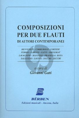 Composizioni per due flauti di autori contemporanei (Gatti)