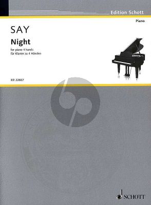 Say Night for Piano 4 hands