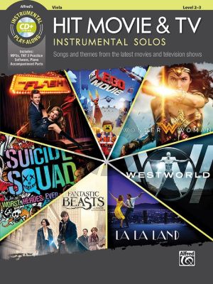 Hit Movie & TV Instrumental Solos for Viola (Bk-Cd) (arr. Bill Galliford)