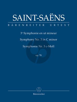 Saint-Saens Symphony No.3 Op.78 Orchestra Study Score (Michael Stegemann)