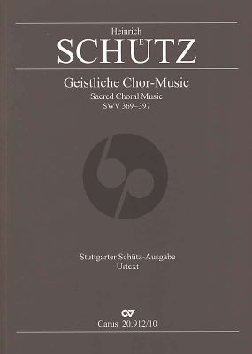 Schutz Geistliche Chormusik 1648 (5 - 7 Stimmen) (ed. Michael Heinemann) (Paperback)