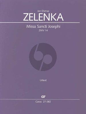 Zelenka Missa Sancti Josephi ZWV 14 Soli-Chor-Orchester (Partitur) (Wolfgang Horn)
