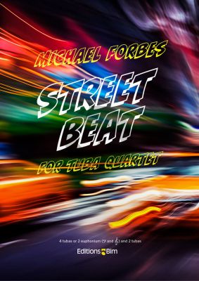 Forbes Street Beat for 4 Tubas (or 2 Euphoniums and 2 Tubas) (Score/Parts)